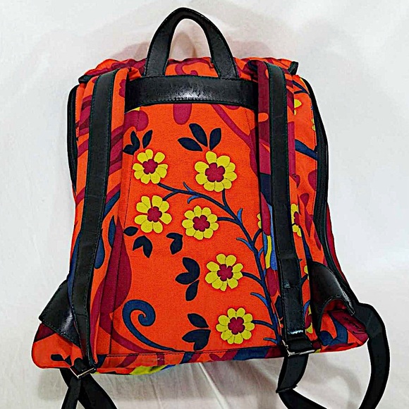 Authentic Gucci Rare Tom Ford Flora Print Backpack - Picture 4 of 9